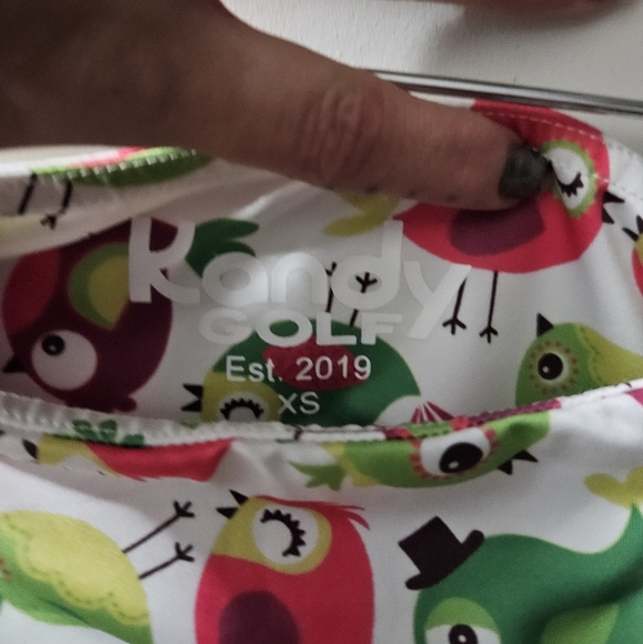 Kandy Golf skirt XS with bird print - Picture 7 of 13